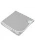 Flannel Receiving Blanket - Grey