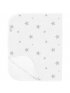 Organic Portable Change Pad - Grey Stars 