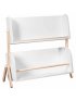 Tally Storage n Bookshelf - White Washed Natural