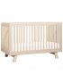 Hudson 3 in 1 Crib with Toddler Rail - Washed Natural