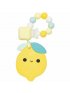 Silicone Teether n Clip Set - Lemon