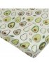 Fitted Muslin Crib Sheet - Avocado