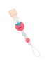 Darling Pacifier Clip - Strawberry