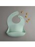Silicone Bib - Mint