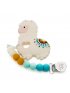 Silicone Baby Teether Holder Set - Llama