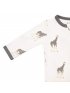 Zippered Footie - Giraffe