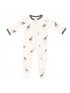 Zippered Footie - Giraffe