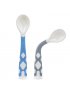 Silibend Bendable Spoon - Blue/Grey