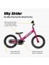 14 inch Sport Balance Bike - Fuchsia (Special Order Only)