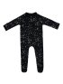Printed Zippered Footie - Midnight Constellation