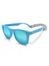 Urban Xplorer Glasses Mirrored Aurora Lenses - Sky Blue