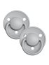 De Lux Silicone Pacifier One Size 2 Pack - Cloud