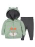 2 Piece Hoodie + Pant - Fox