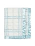 Plush Blanket - Blue Plaid