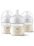 Natural Wide Neck Baby Bottle 4oz 3 Pack