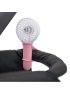 3 Speed Rechargeable Buggy Turbo Fan - White/Rose Gold
