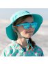 Urban Xplorer Glasses Mirrored Aurora Lenses - Sky Blue