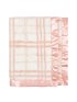 Plush Blanket - Pink Plaid