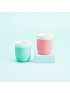 2oz C'est Silicone Cup - Coral