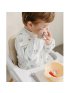 Long Sleeve Waterproof Bib - Hedgehogs