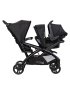 Sit N Stand Double Stroller - Dash Black