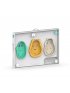 Animal Snack Mat - Cool Gray