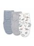 3 pack Monogram Collection Swaddle - Dino Mite - Stage 1