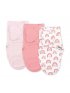 3 pack Monogram Collection Swaddle - Rainbow - Stage 1