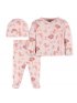 3 Piece Side Snap Sets - Dandelions Newborn