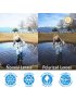 Urban Xplorer Glasses Mirrored Aurora Lenses - Sky Blue