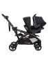 Sit N Stand Double Stroller - Dash Black