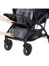Sit N Stand Double Stroller - Dash Black