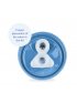 No Spill Lid with Valve - Denim