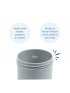 No Spill/Straw Cup Base - Grey