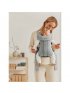 Baby Carrier Mini - 3D Jersey, Light Grey