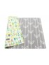 Baby Playmat (Large) - Sea Petals Grey