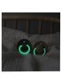 Original COLOUR Latex 2 PK Glow Pacifier - Iron/Baby Blue - Size 2