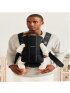 Baby Carrier Mini - Cotton, Woven Black