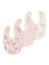 Baby Girl 3-Pack Bibs - PINK