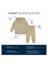Baby Neutral 2-Piece Sweater Knit Set - TAN 0 - 3 months