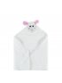 Baby Snow Terry Hooded Bath Towel - Lola Lamb