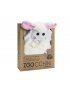 Baby Snow Terry Hooded Bath Towel - Lola Lamb