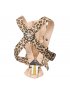 Baby Carrier Mini - Cotton, Beige Leopard