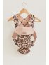 Baby Carrier Mini - Cotton, Beige Leopard