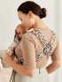 Baby Carrier Mini - Cotton, Beige Leopard
