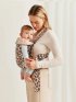 Baby Carrier Mini - Cotton, Beige Leopard