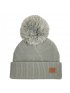 PomPom Toque - Light Grey