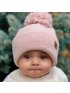 PomPom Toque - Light Pink