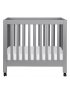 Origami Mini Crib - Grey