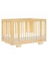 Yuzu 8 in 1 Convertible Crib with All Stages Conversion Kit - Natural